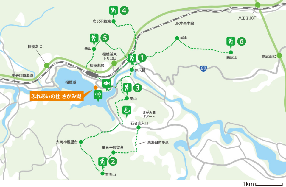 レジャー環境マップ